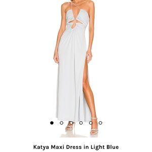 Baby Blue Maxi Dress